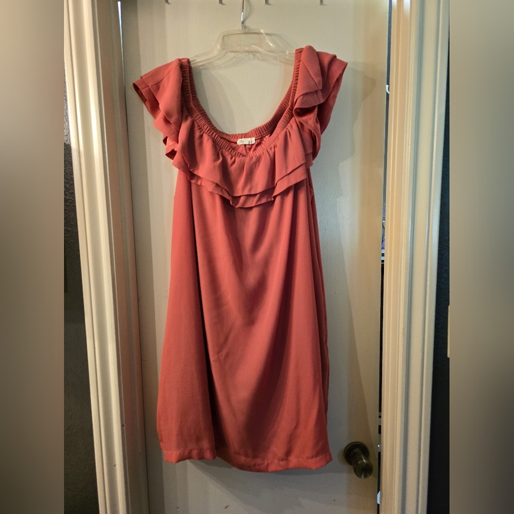 Heimish Chic Ruffled Mini Dress